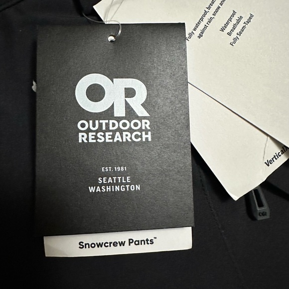 Outdoor Research Snowcrew Pants NWT - Picture 5 of 5